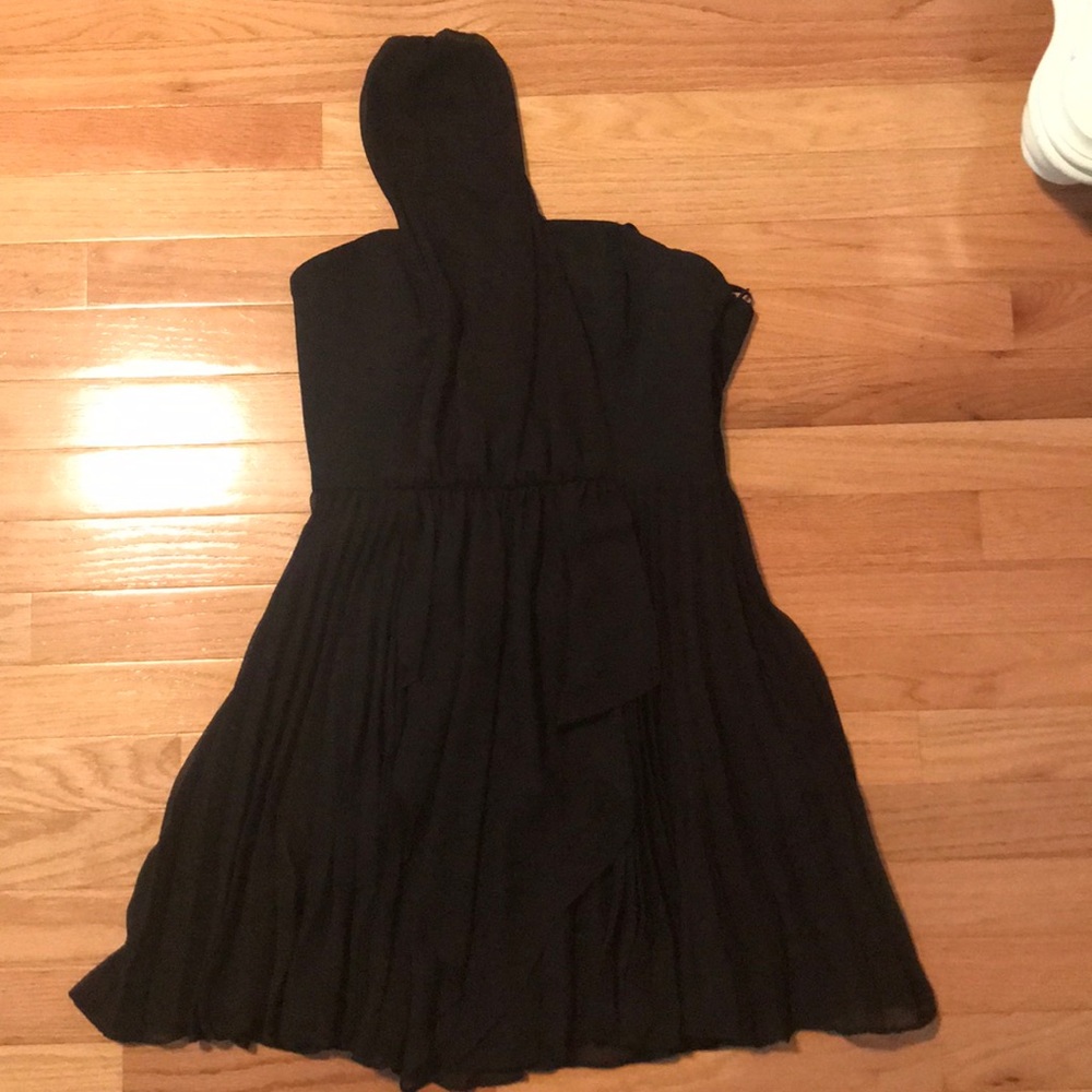 BCBGeneration one shoulder black mini dress